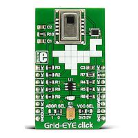 Mikroe MIKROE-2539 ອາເລັກໂຕຣນອຸນຫະພູມ IR Grid-EYE Click
