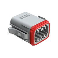 Amphenol SINE Systems AT06-08SA ປລັກຕໍ່ຕ່າງ, 8 ທາງ, ກະແຈ A