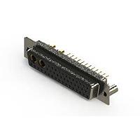 EDAC 628-43W2624-1TB ຕົວເຊື່ອມຕໍ່ Mixed Contact D-Sub Connectors Vertical Combo Dsub