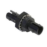 Amphenol Fiber Optics 953-120-5000 ຕູ້ຕໍ່ ST ADAPTER, ST BH BLK PLST BDY/NUT CRM SLV