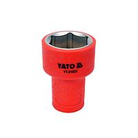 YATO YT-21022 ເຕົ້າສຽບ Hexagonal insulated (3/8" 22mm)