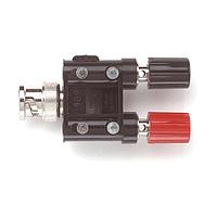 Pomona Electronics 1469 ຕົວແປ RF - ລະຫວ່າງຊຸດ BNC ໄປຫາ BINDING PS