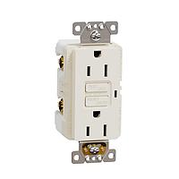 Square D SQR51101LA ປຸ່ມຕິດຕໍ່ TR GFCI 15A RECEPTACLE RESI LA