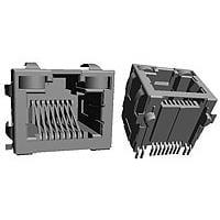 AMP Connectors - TE Connectivity 6339160-3 ຕູ້ເຊື່ອມຕໍ່ແບບມົດູລາ / ຕູ້ເຊື່ອມຕໍ່ Ethernet MJ,RJ45,SMT,SHLD PANEL GRD,YLW