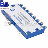 FairviewMicrowave FMSW6229, Field Replaceable 2.92mm SP8T PIN Diode Switch From 500 MHz to 40 GHz Rated at +20 dBm