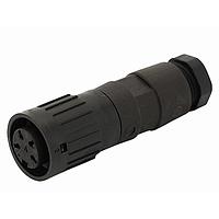 Amphenol Tuchel T 3445 552 ຕົວເຊື່ອມຕໍ່ FEMALE STRT CONN 7C 6-8MM