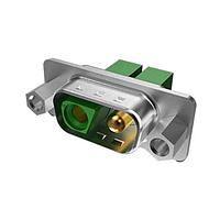 Amphenol FCI DBV5W5P80C5M40LF ຕົວເຊື່ອມຕໍ່ D-Sub ສຳຜັດປະສົມ 5W5 PIN RA SOLDER SHELL SIZE B 40A