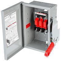 SIEMENS HNF361 ອຸປະກອນຕັດການໄຟຟ້າປິດມີກັບ 30A 3P 600V 3W ບໍ່ມີຟິວ HD ແບບ 1