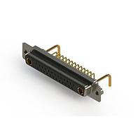 EDAC 630-27W2250-1N2 ຕູ້ຕິດຕໍ່ D-Sub ປະສົມມຸມຂວາ ຕູ້ຕິດຕໍ່ພະລັງງານ Combo D-Sub