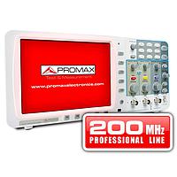 Promax OD-620 OSCILLOSCOPE ການເກັບຮັກສາດິຈິຕອນ (200 MHz, 2 GS/s, 2CH)