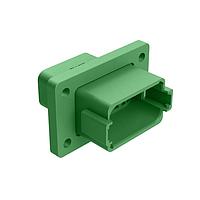 Amphenol SINE Systems AT04-12PC-L012 ຕົວເຊື່ອມຕໍ່ 12 ຕຳແໜ່ງ Rcpt Fng Mnt Conn Pin Grn Key C