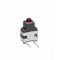 NKK Switches A01HC ໄຟ LED ແດງ ຕົວບອກສະແດງ LED ມຸມມີມຸມ RT ANGLE MNT PC
