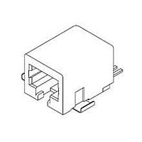 Molex 43743-6102 Modular 6/4 CKT R/A SMT MODJACK 594PLT