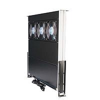 Orion Fans OET305S ພັນຕູ້ພັບພັນ EC Fans EC Fan Tray, 3 ຕຳແໜ່ງ, 432x356x44.5mm, 80-265VAC, 401CFM, Dual Ball, Short