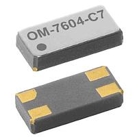 Micro Crystal OM-7604-C7-32.768kHz-20PPM-TA-QC ອອສຊິເລເຕີມາດຕະຖານ 32.768 kHz +/-20 PPM I2C -40/+85C