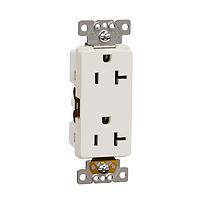 Square D SQR44201LA ປຸ່ມຮັບສະຫຼຸບ TR 20A RECEPTACLE COMM LA