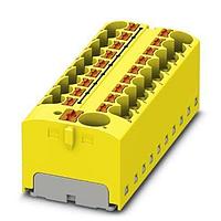PHOENIX CONTACT 3273906 ບລັອກຕິມເນີລະບົບ DIN Rail PTFIX 10/18X4 YE