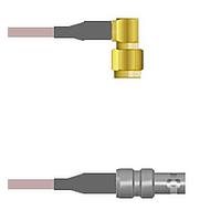 Amphenol Custom Cable Q-3400Q0005108i ສາຍສະບັບ RF SMA-RP/HDBNC-SJ G316 108I