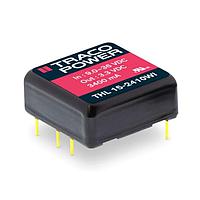 TRACO Power THL 15-4823WI ອິສເອລເທດ 15W 18-75Vin +/-15V +/-500mA 1x1 Reg SIP