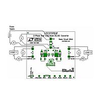 Analog Devices DC664A ຕົວຄວບຄຸມແຮງໂຮງ - ຕົວຄວບຄຸມສະຫວັດດີ LTC3737EUF - ຂັ້ນຕອນລົງສອງຂັ້ນ 2-Phase Dual Step-Down DC/D