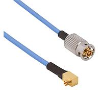 Amphenol SV Microwave FQSMPM-047-FRSMPS-060 ສາຍສະບັບ RF SMPM F QB ເຖິງ SMPS R/A F 6" Cable
