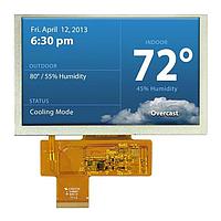 Newhaven Display NHD-5.0-800480TF-ATXL#-CTP ຈໍ TFT LCD ຈຸດສະແດງ LCD TFT ພຣີເມຍມ ມີກະດານສະແຕັດປະສົມກັນ
