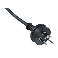 Qualtek Electronics 373008-08 ສາຍສົ່ງພະລັງງານ AC INTL/.8m 3x1.0 10A AS3112/AUST ສີຂາວ