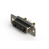 EDAC 628-7W2-624-3T1 ຕົວເຊື່ອມຕໍ່ Mixed Contact D-Sub Connectors Vertical Combo Dsub