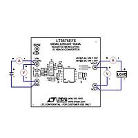 Analog Devices DC1643A ບົດທົດສອບຕົວຄວບຄຸມແຮງແຟງ - ຕົວຄວບຄຸມປ່ຽນສະພາບ LT3575EFE Demo Board - 10V = VIN = 28V