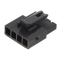 Molex 215759-1004 ຮູງຮັບ Receptacle Housing Micro-Fit+ RecepHousing 4Circuits ສີດຳ