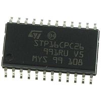 STMicroelectronics STP16CPC26MTR ຄວບຄຸມຈຳນວນ LED LV 16-bit LED Driver 5mA ຫາ 90mA 30MHz