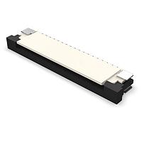 GCT (Global Connector Technology) FFC3B11-18-T ບອດມາວນ 18W, 1.0mm FFC Conn, R/A, ດ້ານບູດ, ສະໄລດ, H2.5mm, SMT, ຕິນ, T&R