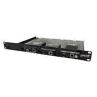 Lantronix RMS19-SA4-01 ຕູ້ວາງແລະຕູ້ວາງ Racks MEDIA CONVERTER CHASSIS- 19 IN. TRAY ສຳລັບ MEDIA CONVERTERS - ລະດັບບ້ານ