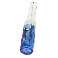 Mallory Sonalert FL1P-6QW-1-B24V ອິນດິເຄເຕີ LED BLU 6MM SNAP 24VAC/DC