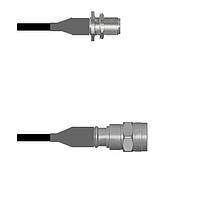 Amphenol Custom Cable Q-2802L0013072i ສາຍສະບັບ RF N-SJB/N-SP LMR40 72I