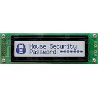 Matrix Orbital LK202-25-GW-V-E ຈອກສະແດງຕົວອັກສອນ LCD 20x2 ສີຟ້າ ຂໍ້ຄວາມສີຟ້າ, CB BG ກວ້າງແຮງດັບໄຟ, ອຸນຫະພູມ Ext