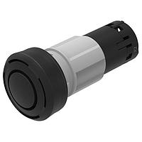 EAO 45-2H00.1017.000 ຕິດຕາມສຽງແລະເຕືອນ Buzzer ສີດຳ 110V AC ດ້ານໜ້າ/ກອງພາສຕິກ