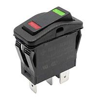 E-Switch RB342A1100-136 ສະຫນັບສະຫນູນ Rocker, 16A, SPST, ປິດ-ເປີດ-ປິດ, ຕິດຕັ້ງແຜ່ນ, ການກວດເຂົ້າ