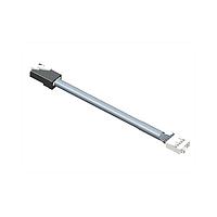 Amphenol LTW SPG06-CHOP1-BA0 Cat 5e RJ45, ອຸປະກອນເສີມ, 1.5A, ສາຍສັ້ນ, ຕົວຕົວຕົວ, ສອງທ້າຍ, ຄວາມຍາວ 1000mm, ສີປົກຄຸມ ສີດຳ, ສະຕິກ OD F6.5mm