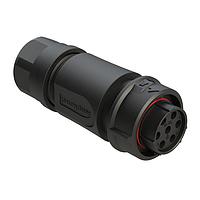 Amphenol SINE Systems FLS6BS14N7S03 ຕົວເຊື່ອມຕໍ່ 7 POS PLUG