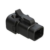 Amphenol SINE Systems ATM06-4S-SF01BLK ຕົວເຊື່ອມ A SERIES-ATM-CONNECTOR ENDCAPS