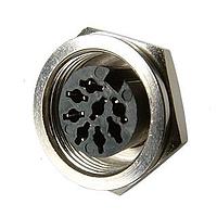 Same Sky (formerly CUI Devices) SD-60LS ຕົວເຊື່ອມ DIN, 6P jack, ຕົວຕັ້ງຕົວຕົວ, ຕິດຕັ້ງແຜ່ນ, ລອກກິ້ງ