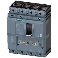 SIEMENS 3VA21106HM460AA0 ຕັ້ງປ້ອງກັນເສຍຫາຍ BRKR 3VA21 4P 100A 85KA ETU3-LIG BOX