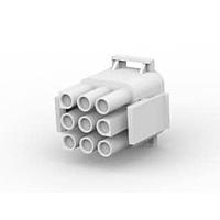 AMP Connectors - TE Connectivity 2-480706-0 ກອງປະກອບປລັກ 09P PLUG HSG NAT