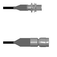 Amphenol Custom Cable Q-1Y0760013144i ສາຍສະບັບ RF N-SJB/TNC-SP LMR40 144I