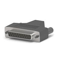 AMP Connectors - TE Connectivity 1-747947-5 ຕົວເຊື່ອມ D-Sub - ຊຸດຄວາມໜາ້ນມາດຕະຖານ KIT RCPT 25P HDE SHLD ENCLSRE