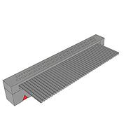Samtec FFSD-20-S-04.00-01-N ປະຕູສ່ອງ IDC ສາຍສະເພາະ .050" Low Profile Tiger Eye(TM) ການປະກອບສາຍສະເພາະ IDC Ribbon