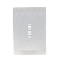Chip Quik FPC050P020-S ປຸ່ມຊອກແລະອາແດບເຕີ FPC/FFC SMT Connector (0.5 mm pitch, 20 pin or less) Stencil