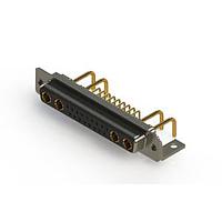 EDAC 630-21W4250-1N4 ຕູ້ຕິດຕໍ່ D-Sub ປະສົມມຸມຂວາ ຕູ້ຕິດຕໍ່ພະລັງງານ Combo D-Sub