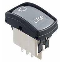 APEM KH146AAZXXG12NXXXXXX ສະຫນັບສະຫນູນ Rocker Switches ROCKER SWITCH KG PROTECTED